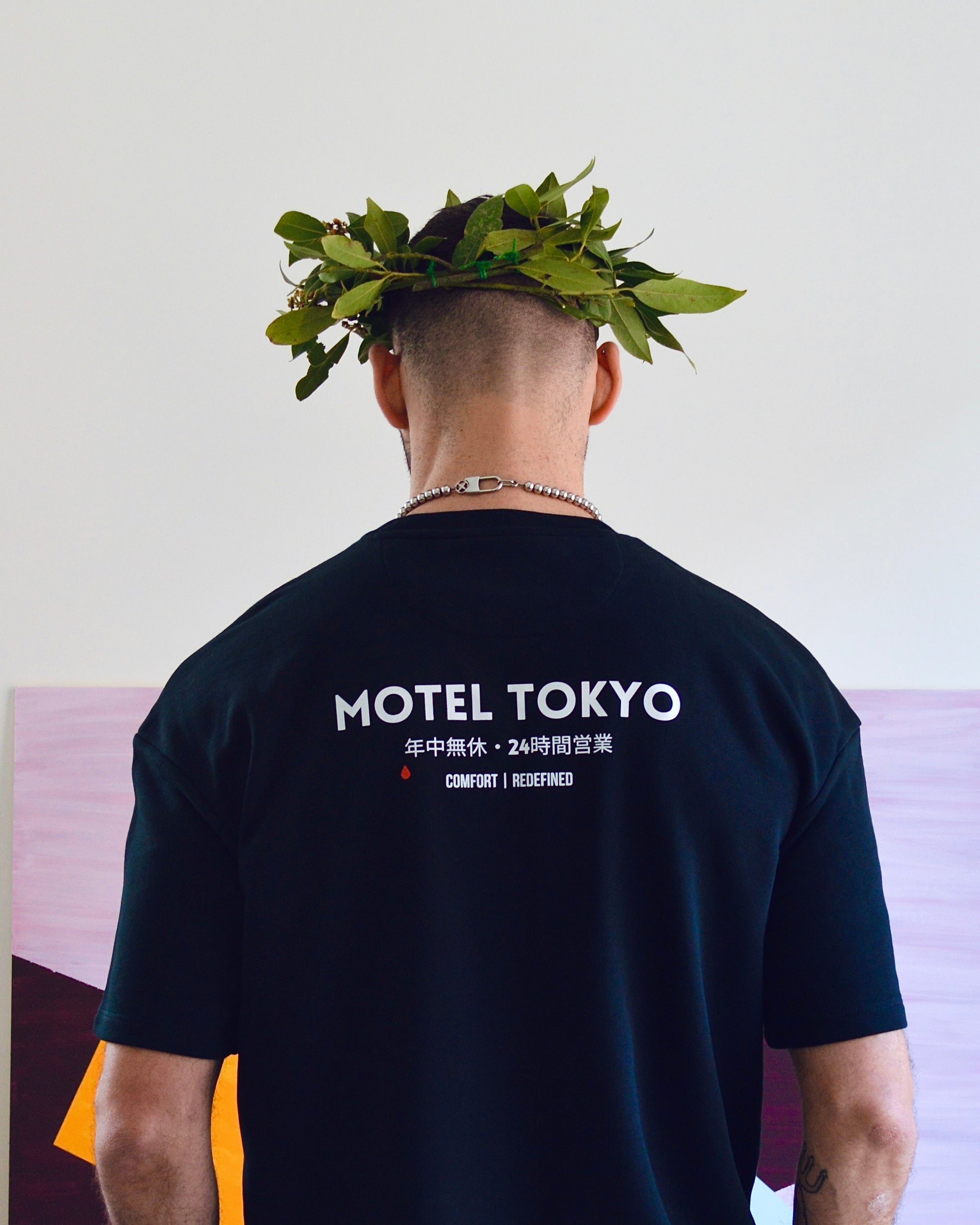 ORGANIC COTTON BLACK T-SHIRT | MT