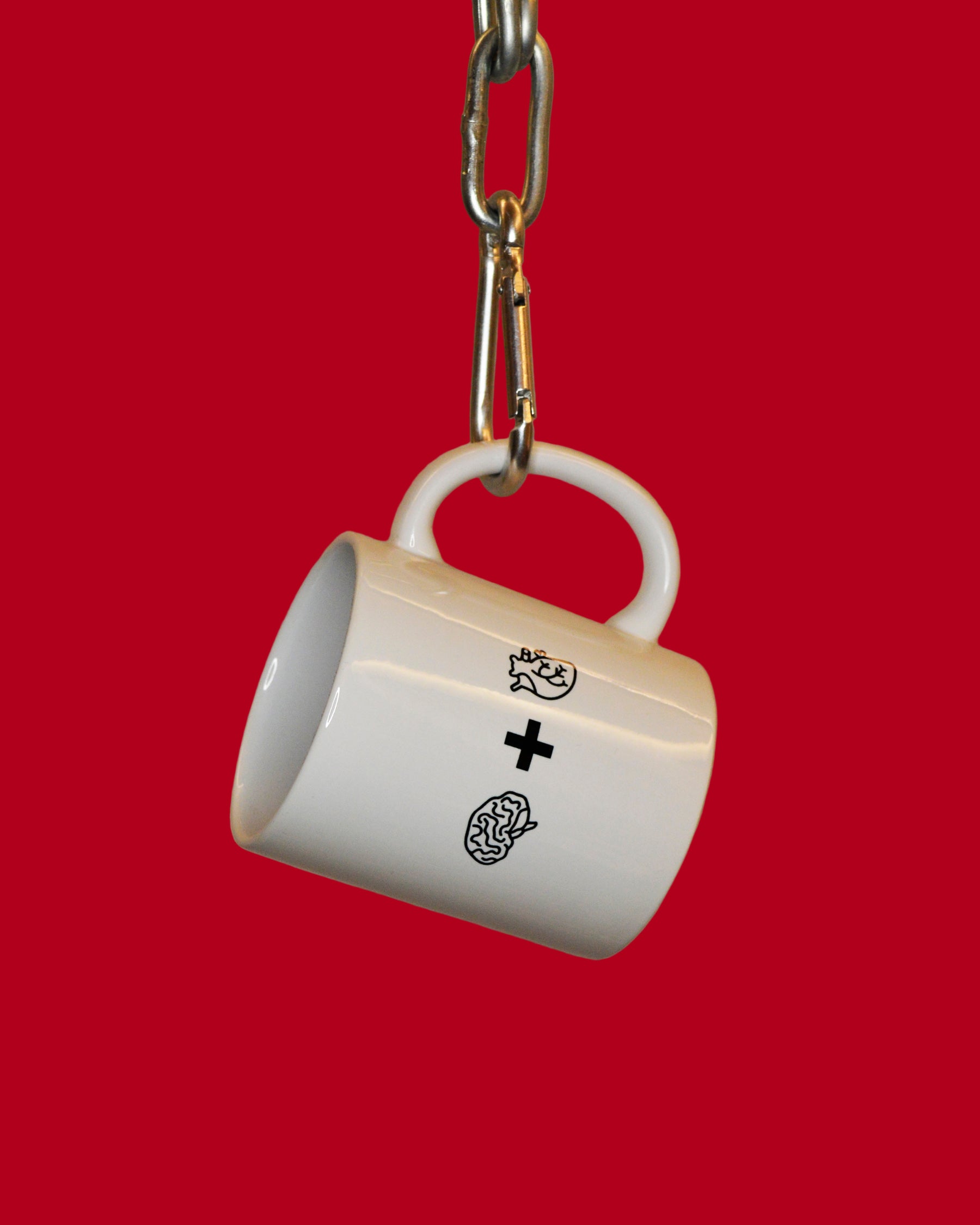 BRAIN + HEART MUG